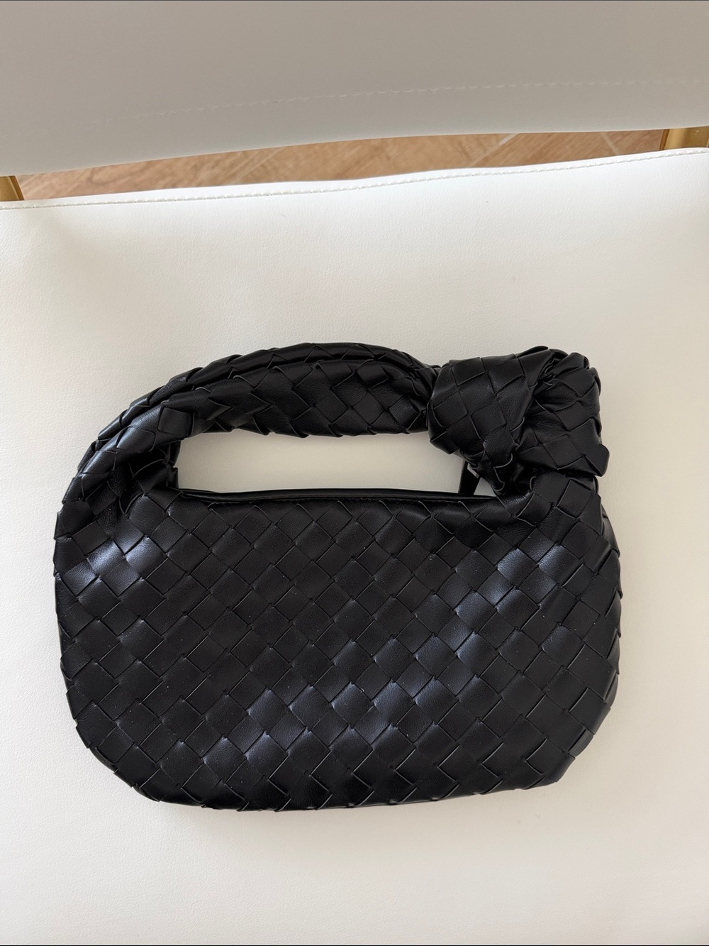 Woven Knot Handle Bag